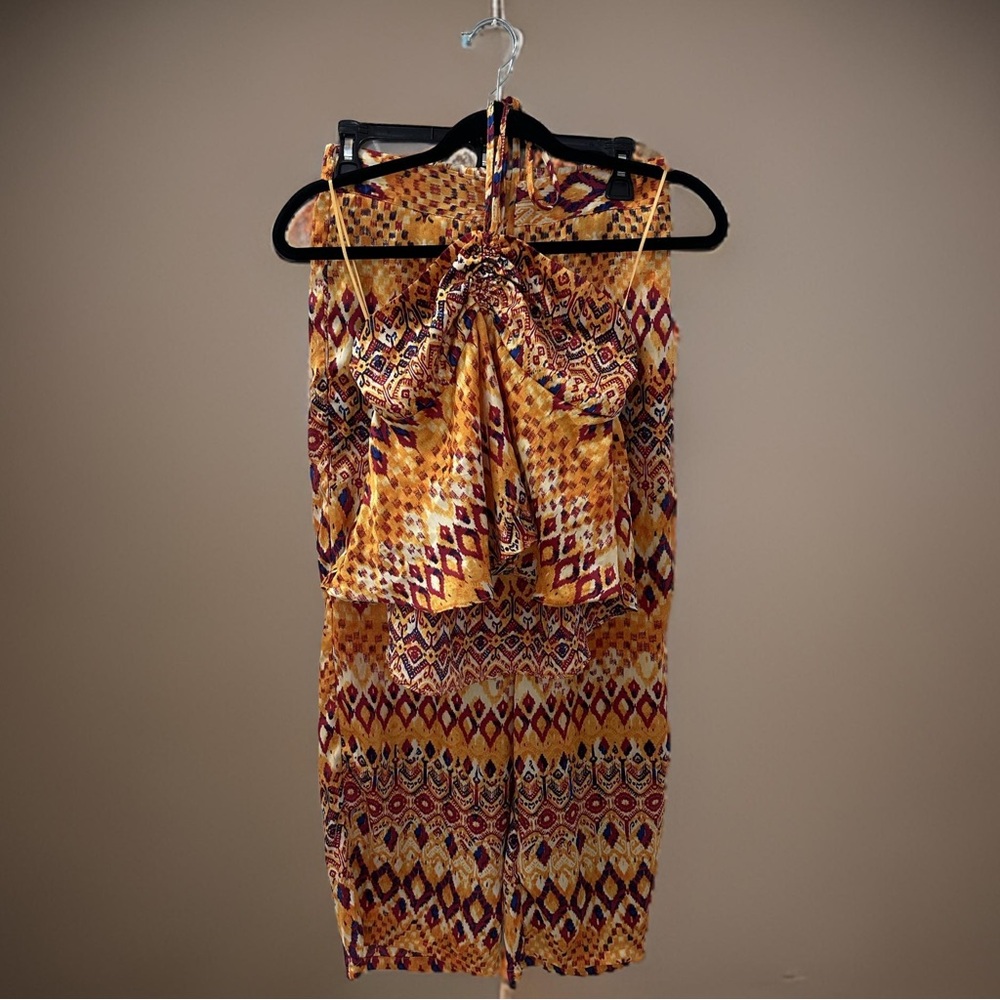 Satin Printed Set